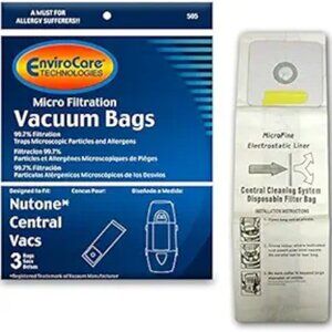 EnviroCare Replacement Micro Filtration Vacuum Cleaner Dust Bags made to fit Nut